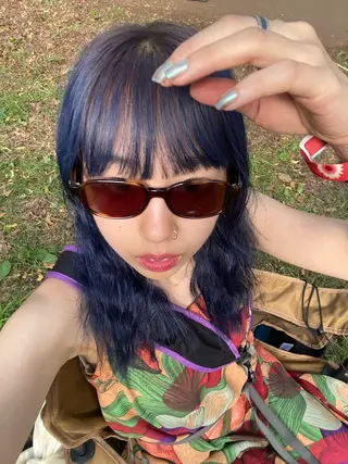 セミロング カラー YUUKI/ボブ パーマ.ウルフのヘアスタイル