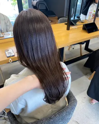 ミディアム カラー ✨髪質改善 縮毛矯正 艶髪 立川 コウキ✨のヘアスタイル