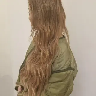 ロング カラー シールエクステ♦️ レイヤー♦️福田晃大のヘアスタイル