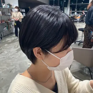 ショート 透明感カラー/レイ ヤー/Nana🌈のヘアスタイル