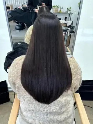 ロング 髪質改善✨縮毛矯正✨ が得意‼️高島英隆のヘアスタイル