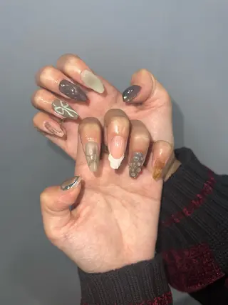 ネイル Nail Salon L'arc所属・💊大阪/心斎橋 moni🧠のネイルデザイン