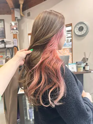 ロング カラー 💖艶・ブリーチ 透明感miyu💖のヘアスタイル