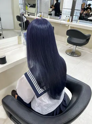 ロング カラー 💟RINNA 艶カラー💟のヘアスタイル