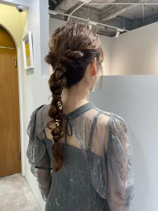 ロング ヘアアレンジ uyu所属・♡kyoka /  uyu♡のヘアスタイル