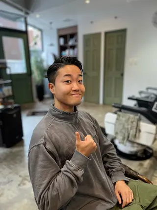 ショート メンズ美容室HIGE barber shop所属・中川 響揮のヘアスタイル