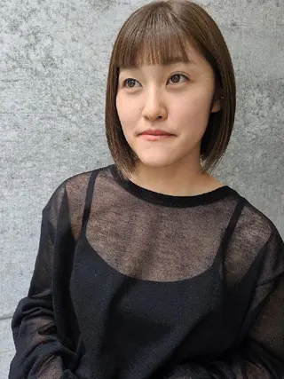 ショート カラー ヘアアレンジ 南堀江 möwen ( メーヴェ )所属・mowen RUIのヘアスタイル