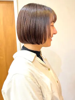 ショート 宇佐美/ボブ/ 顔まわりレイヤーのヘアスタイル