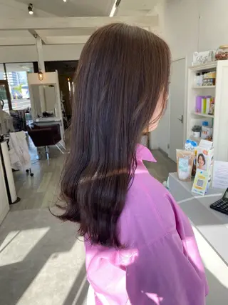 ロング カラー 足利/透明感カラー/ GRACE/りおのヘアスタイル