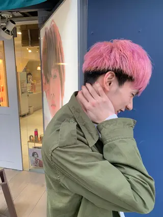 ショート カラー メンズ fukuyasu rikaのネイルデザイン