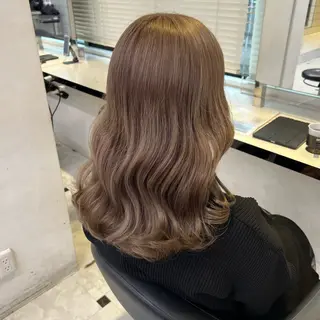 ロング カラー 愛され暖色♥️モテ 艶髪♥️りなのヘアスタイル