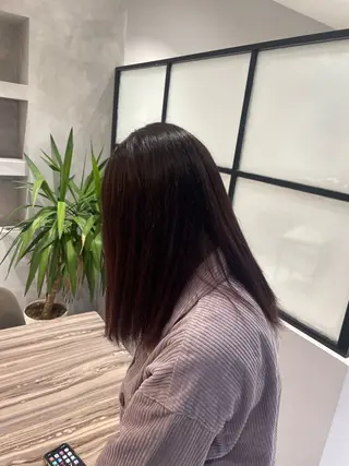 ミディアム カラー 🎀 三浦 夢花のヘアスタイル