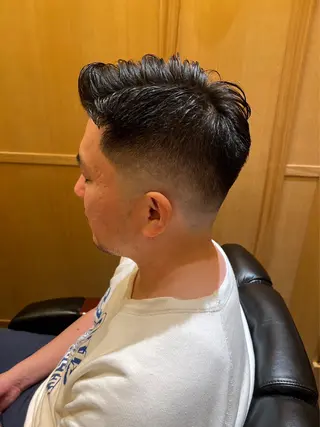 ショート メンズ ヒロ銀座ヘアーサロン池袋 サンシャイン通り店所属・カットモデル 募集/松本大岐のヘアスタイル