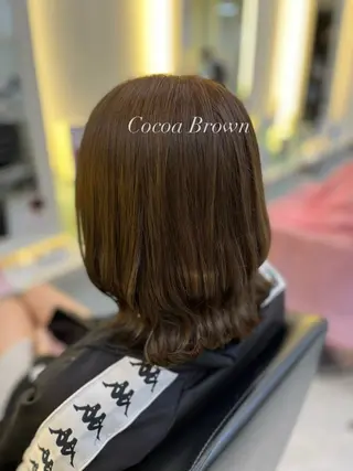 ミディアム カラー 🫧透ける艶髪🫧/ 🎀yukako🎀のヘアスタイル