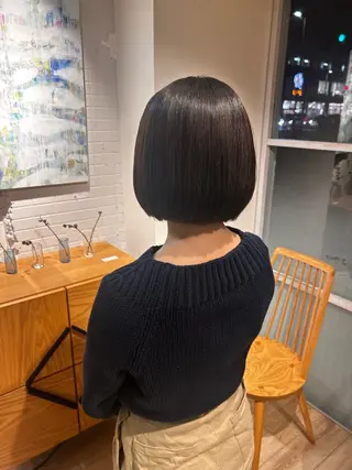 ショート efesto所属・前畑 凜のヘアスタイル