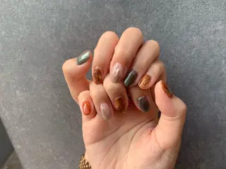 ネイル nail room clear. パラジェル所属・sode shioriのネイルデザイン