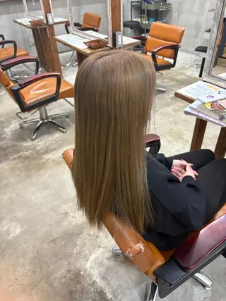 ロング Trip 香椎所属・Yukino/ 透明カラー🫧のヘアスタイル