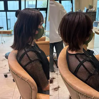 ショート ショートボブ/ 無料カット/荒砂のヘアスタイル