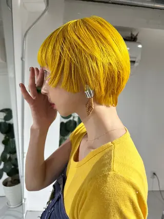 ショート CAMINO REAL所属・natsumi zenshoのヘアスタイル