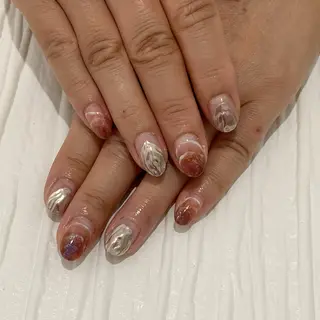 ネイル a:Qネイル /久米川のネイルデザイン