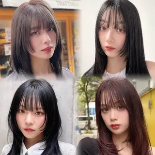 ロング カラー ✨ハッシュカット✨ ユウキ✨のヘアスタイル