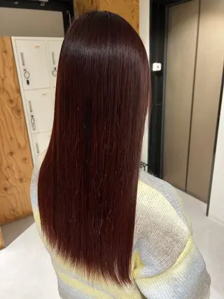 ロング カラー 梅田/似合わせボブ /顔周り/RINKAのヘアスタイル