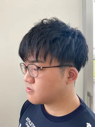 ショート メンズ 神戸 蒼司のヘアスタイル