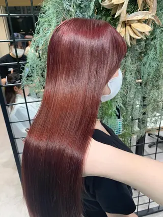 ロング カラー 【髪質改善】 優菜のヘアスタイル