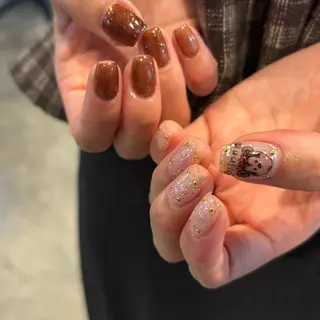 メンズ ネイル 山田 美羽のネイルデザイン