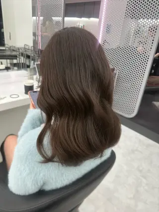 ロング カラー パーマ ヘアアレンジ メンズ ♥️韓国ヘア レイヤー♥️ゆりのヘアスタイル