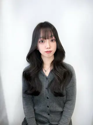 ロング ヘアアレンジ 🏅韓国ヘア/新宿/ レイヤー/KSukeのヘアスタイル