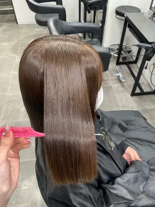 ミディアム カラー 🎀暖色/ラベンダー /paru🤍のヘアスタイル