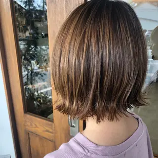 ショート カラー ヘアアレンジ glad hairのヘアスタイル