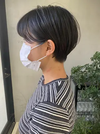 ショート カラー ヘアアレンジ stylist/蛯谷 珠里のヘアスタイル