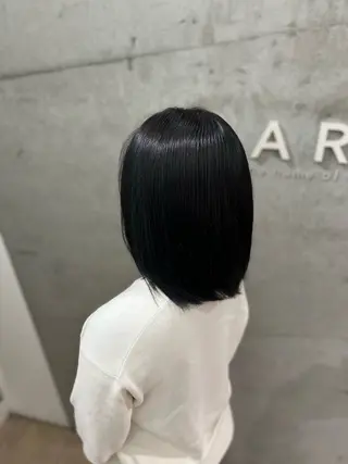 カラー 梅田 ダブルカラー 大畑 蒼空のヘアスタイル