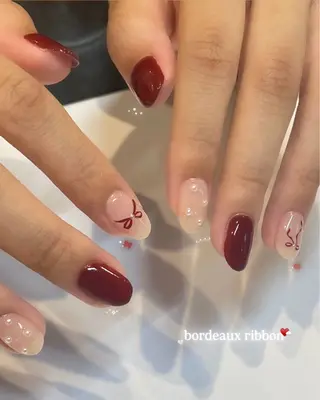 ネイル RINA🍒 国立/ネイルモデルのネイルデザイン