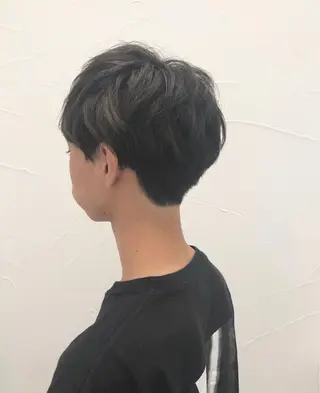 ショート カラー メンズ Ash中目黒店 榊間茜のヘアスタイル
