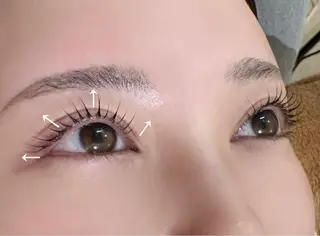 マツエク・マツパ LUNELLA☾ ໋ SANKAのマツエク・マツパデザイン