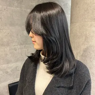 ミディアム カラー 外国人風ヘア/ 髪質改善/ayacaのヘアスタイル