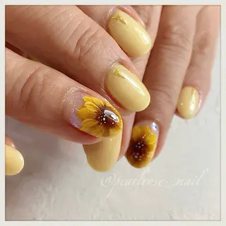 ネイル Beauty salon Ryu・ange所属・PEARL ROSE パールローズのネイルデザイン