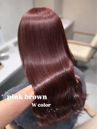 セミロング カラー 梅田 / ハイトーン Shionのヘアスタイル