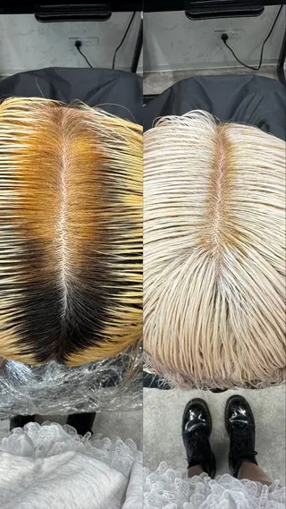 カラー ハイトーン/ピンク カラー/めい🎀のヘアスタイル