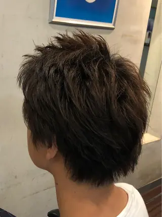 ショート メンズ 縮毛矯正専門店☆ 春井　祐人のヘアスタイル