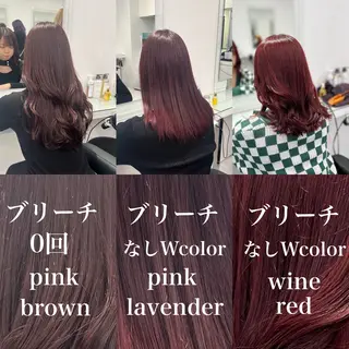 カラー ブリーチなし透明感 💗RYOTAのヘアスタイル