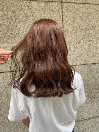 ロング メンズ縮毛矯正 ニュアンスパーマのヘアスタイル