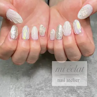 ネイル mi éclat ミ　エクラのネイルデザイン