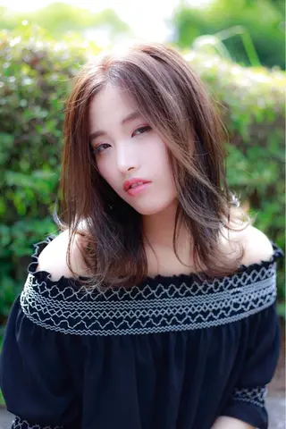 ミディアム 永田 崇のヘアスタイル