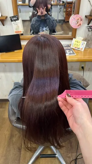 ロング カラー 艶カラー💎/カット モデル募集中/ほのかのヘアスタイル