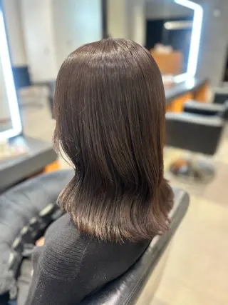 セミロング 髪質改善/伏見 RABU(ému)のヘアスタイル