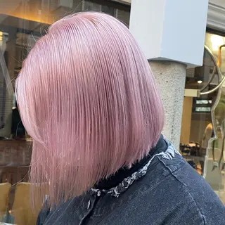 ミディアム 韓国レイヤー/透明感 カラー🦋mioのヘアスタイル